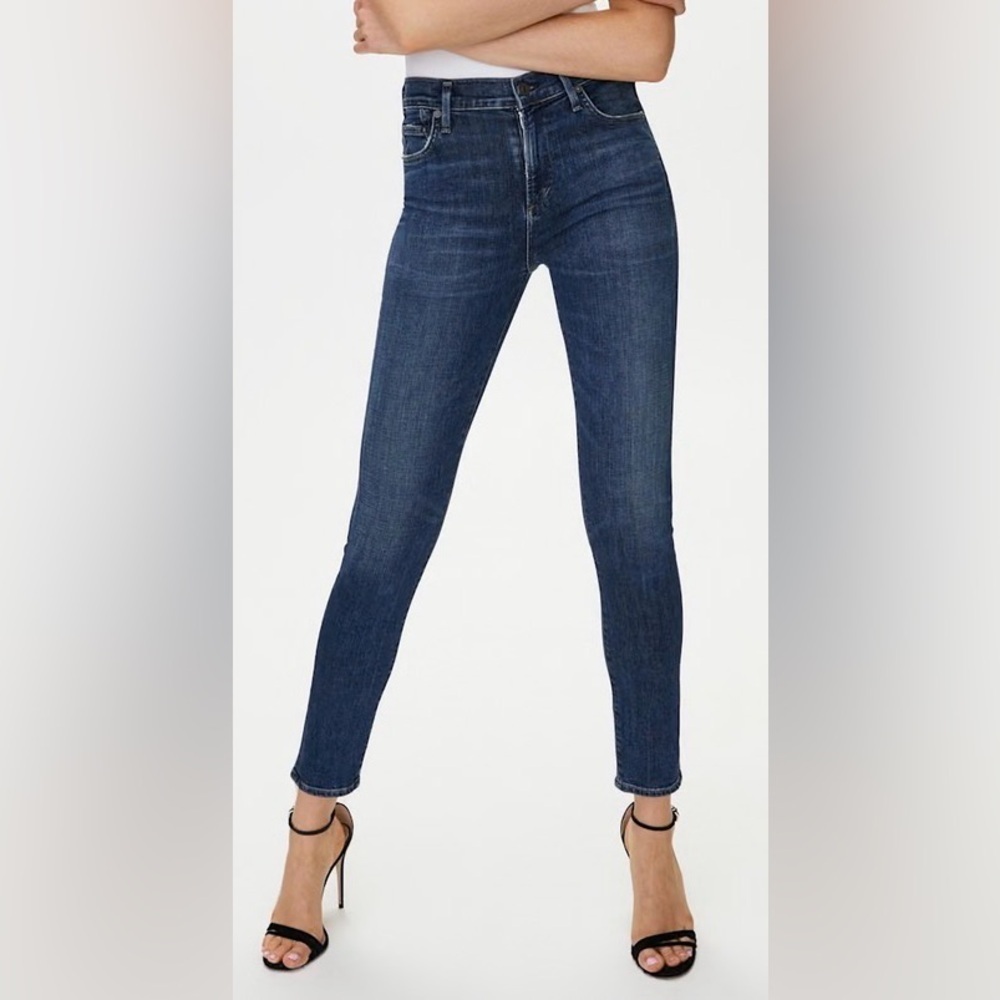 Citizens of Humanity Rocket Ankle Classic Women's Dark Blue Skinny Jeans Size 25